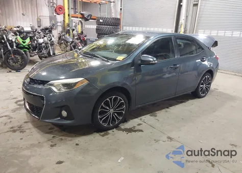 2016 Toyota Corolla S Plus from USA, damaged, VIN 2T1BURHE5GC522754